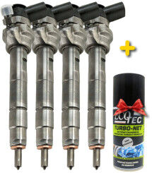 4x injecteur d'origine Bosch 0445110289 BMW x Drive sDrive 1,8d 13537798446 13537798447 1353781288