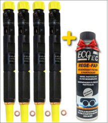 4x Injecteur d'origine Bosch Renault 1.5 EURO 4 EJBR05101D EJDR02701Z EJBR03101D