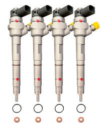 4x Injecteur d'origine Bosch VW Seat Skoda 2.0 TDI Audi 03L130277J 0445110369