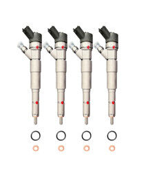 4x Injecteur d'origine Bosch LAND ROVER FREELANDER 2.0 TD4 109cv 112cv 150 cv 0445110049