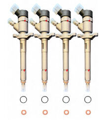 4x Injecteur d'origine Bosch 0445110239 Citroën Fiat Ford Peugeot RM3M5Q 9F593 HDI