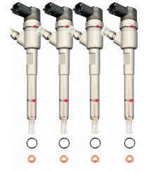 4x Injecteur d'origine Bosch 0445110351 Fiat Peugeot Opel 1.3 CDTI
