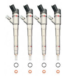 4x Injecteur d'origine Bosch 0445110418 DAILY BOXER JUMPER DUCATO  2.3
